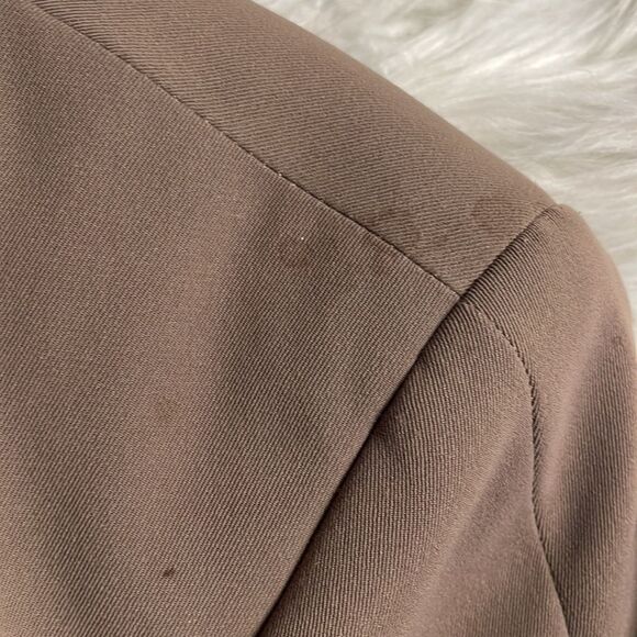 Jacqueline Ferrar Ladies Trench Coat, Taupe, Vintage - Picture 13 of 15